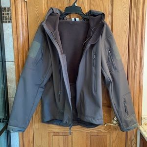 Tactical Jacket with Spots for Patches
